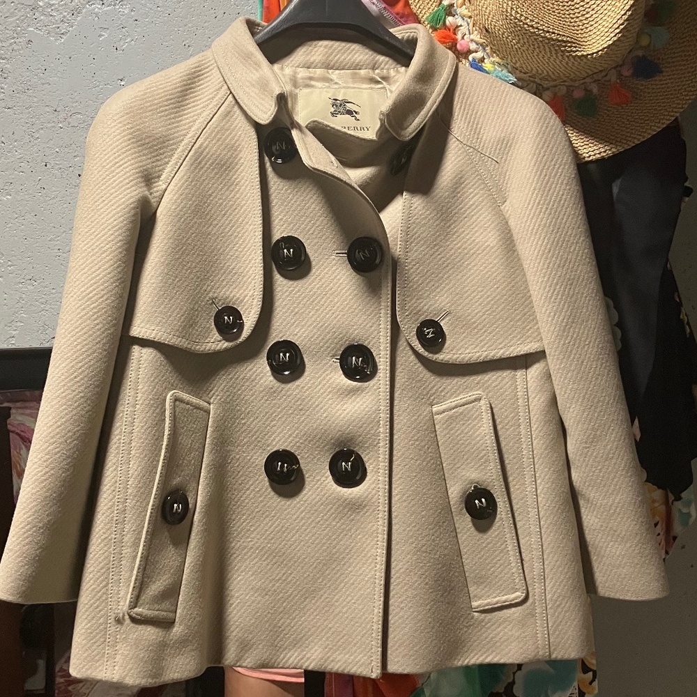 Burberry Cropped Fall Jacket